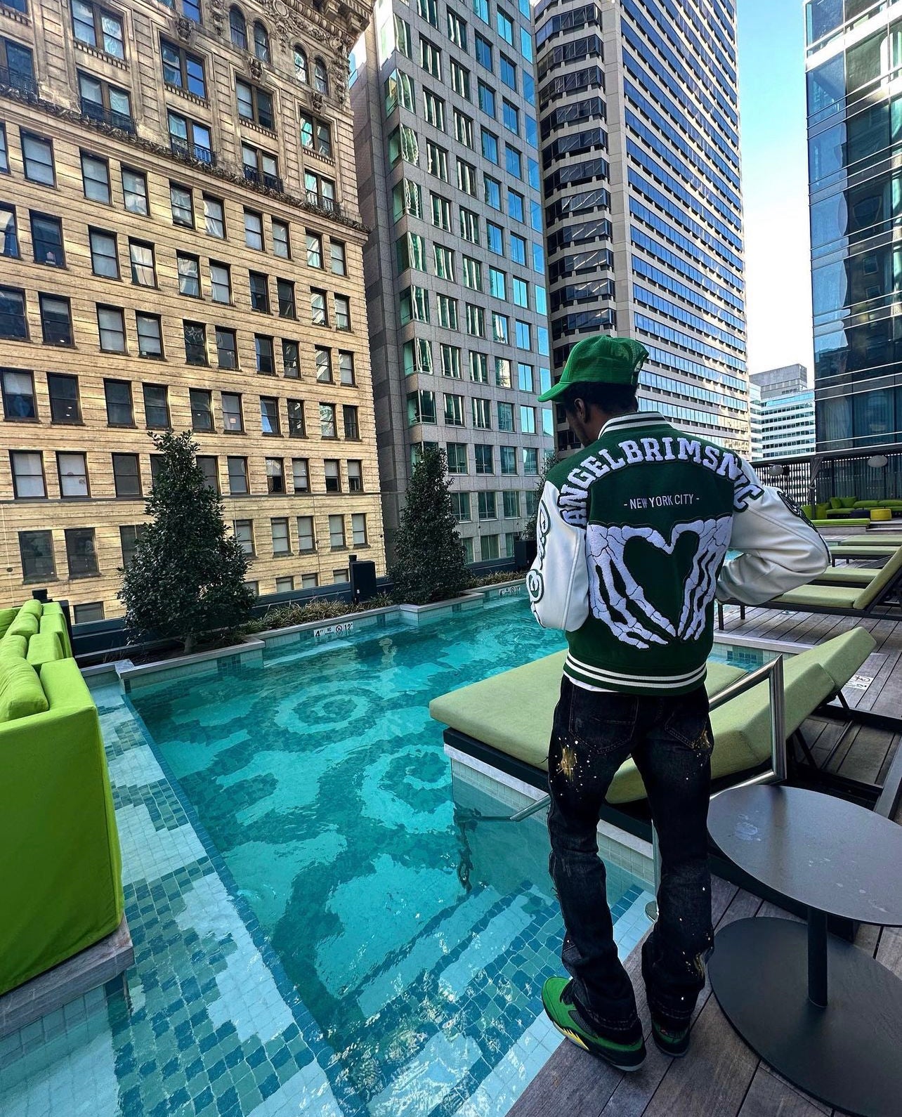 “WITH LOVE” VARSITY JACKET