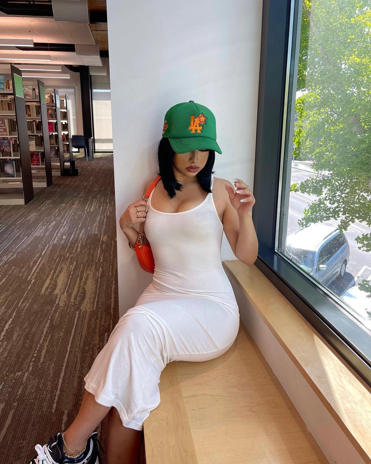 LA Green Magic Trucker Hat
