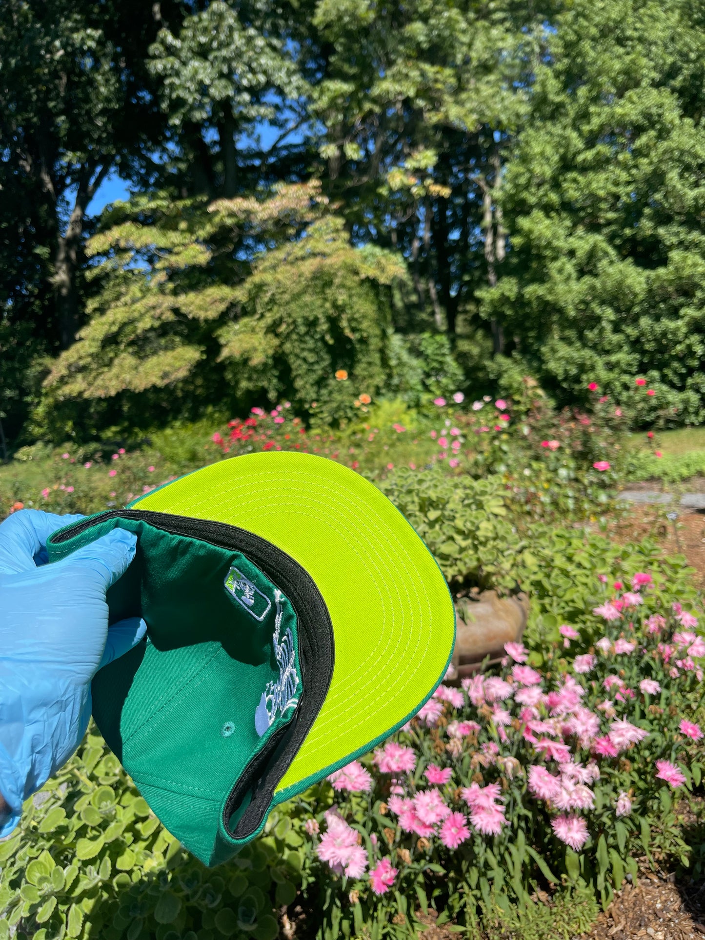 "Green Apple" Fitted Hat