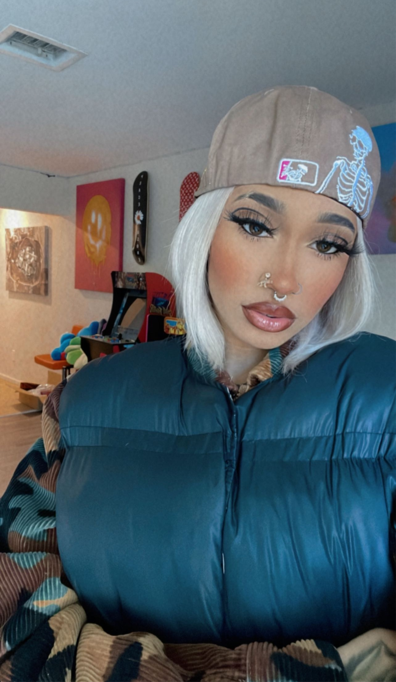 Mocha Fitted Hat