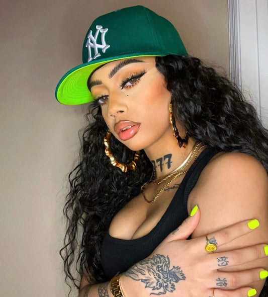 "Green Apple" Fitted Hat